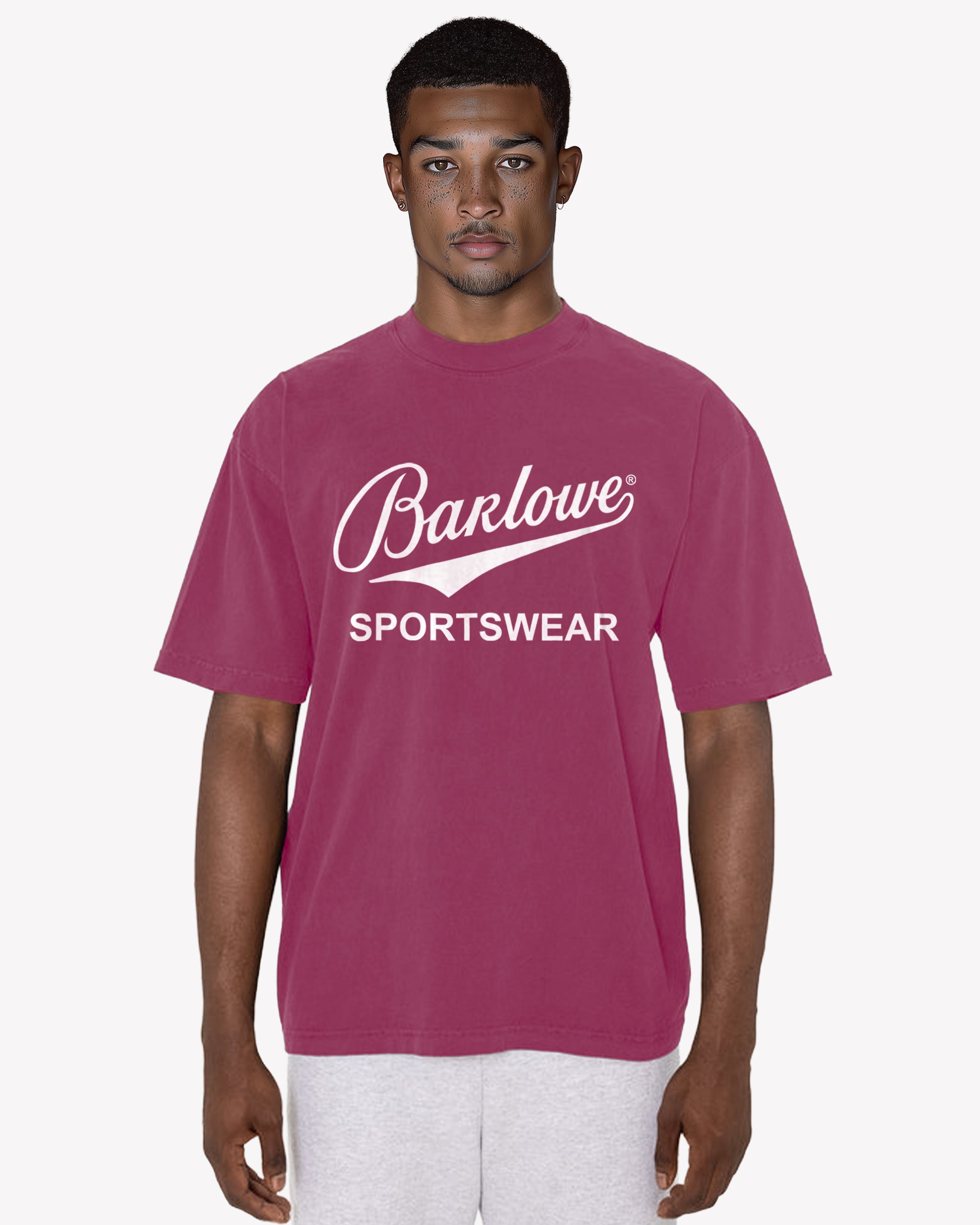 Barlowe Sportswear T-Shirt (Vintage Berry)